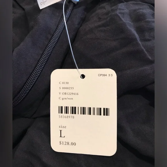 NWT Free People Seven Wonders Black and Multicolored Mini Dress Size L - Picture 8 of 12